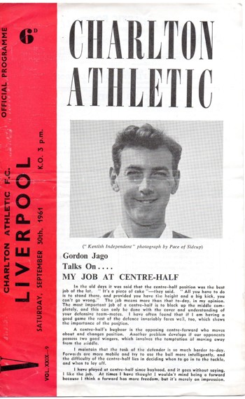 Match programme